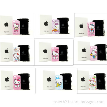 Hello Kitty mobilephone cases used for iphone series 4 4s 5 cellphone case